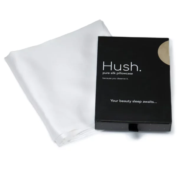 Hush Silk Pillowcase Ivory